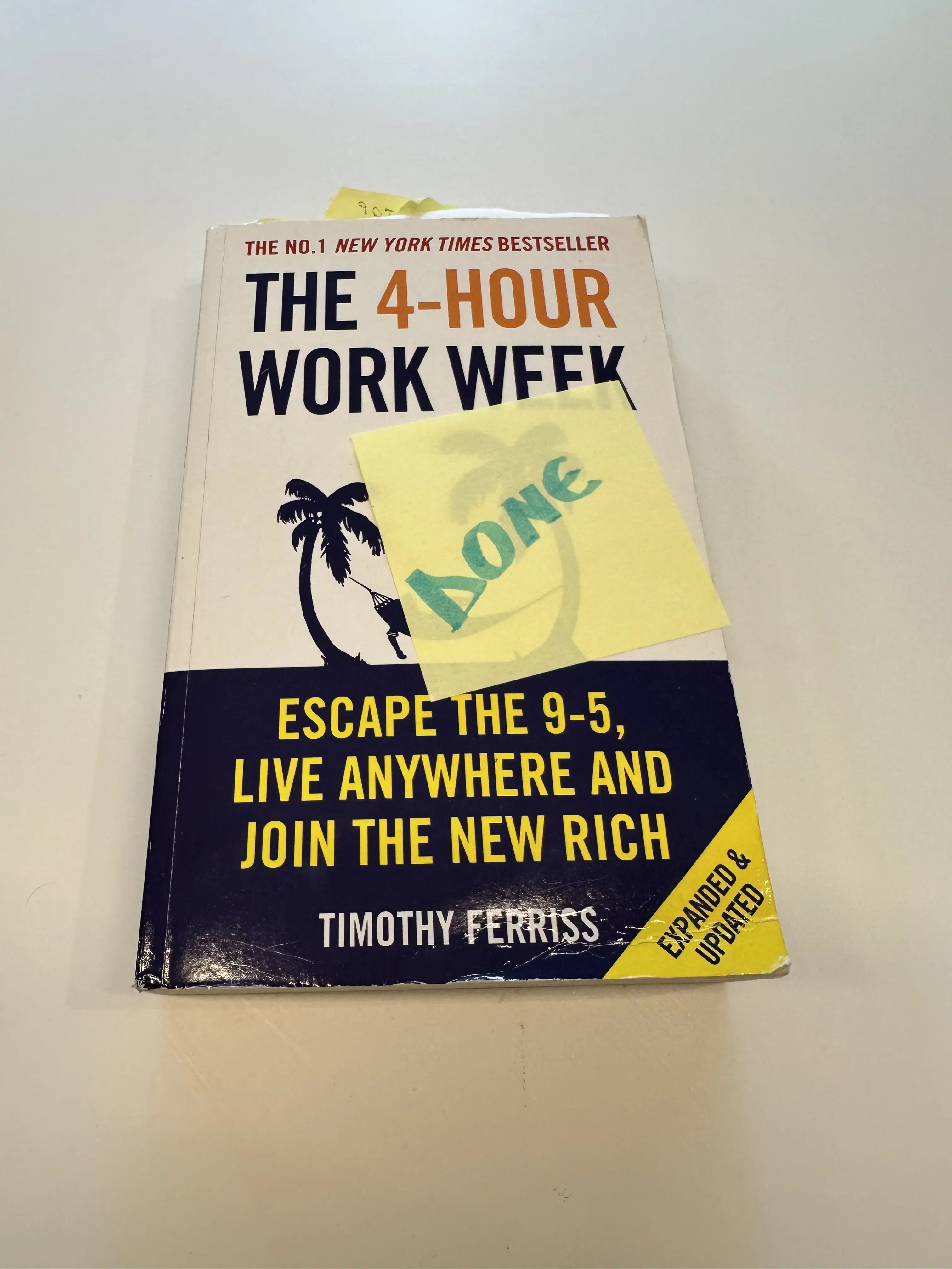 the four hour work week book cover